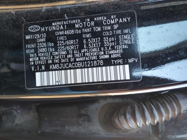 Photo 9 VIN: KM8JUCAC0BU121878 - HYUNDAI TUCSON GLS 