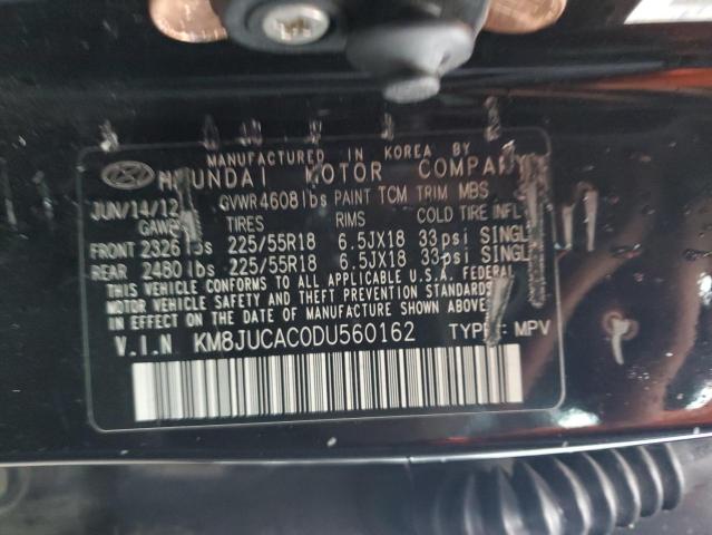 Photo 12 VIN: KM8JUCAC0DU560162 - HYUNDAI TUCSON GLS 