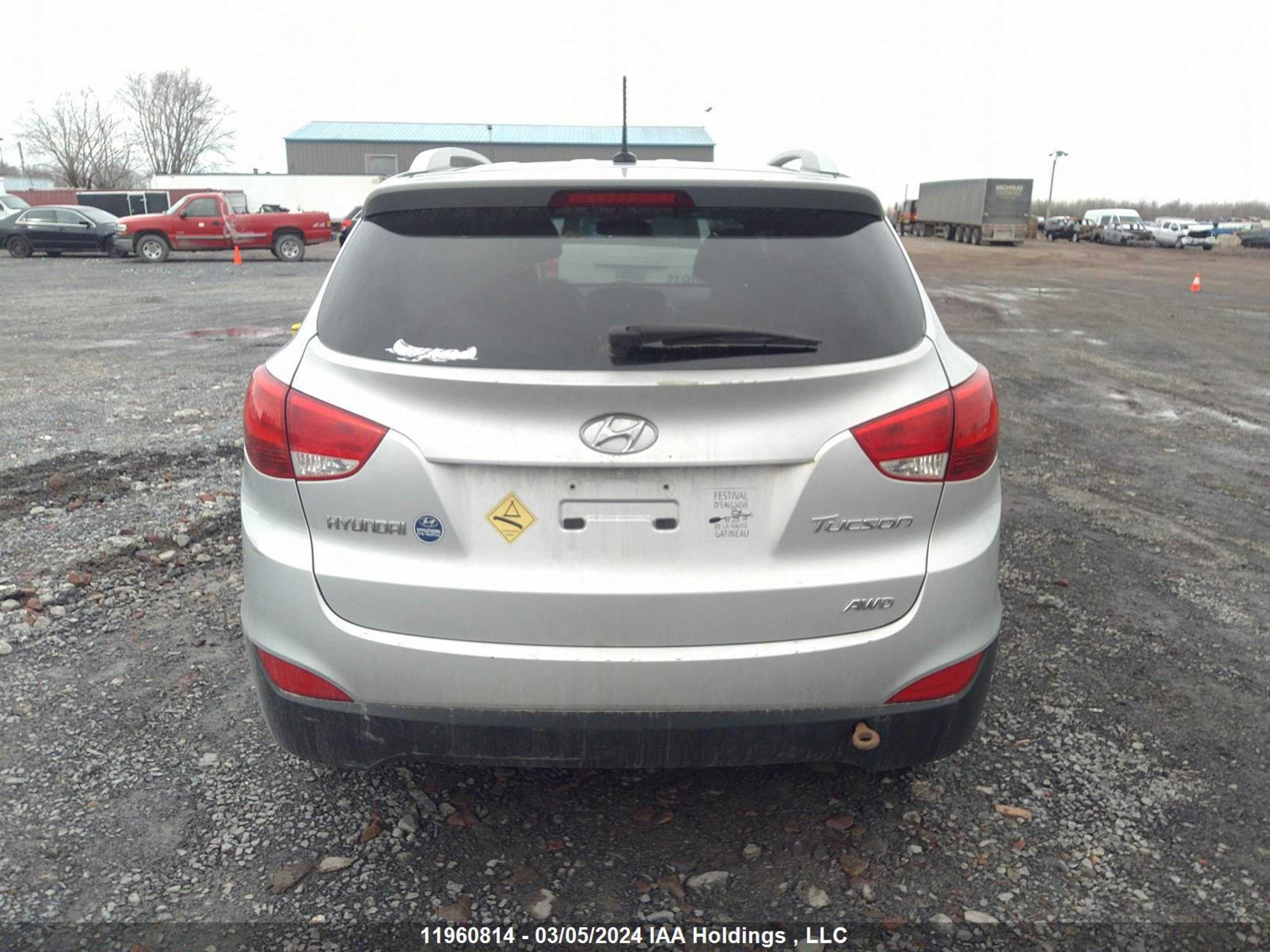 Photo 16 VIN: KM8JUCAC0DU661203 - HYUNDAI TUCSON 