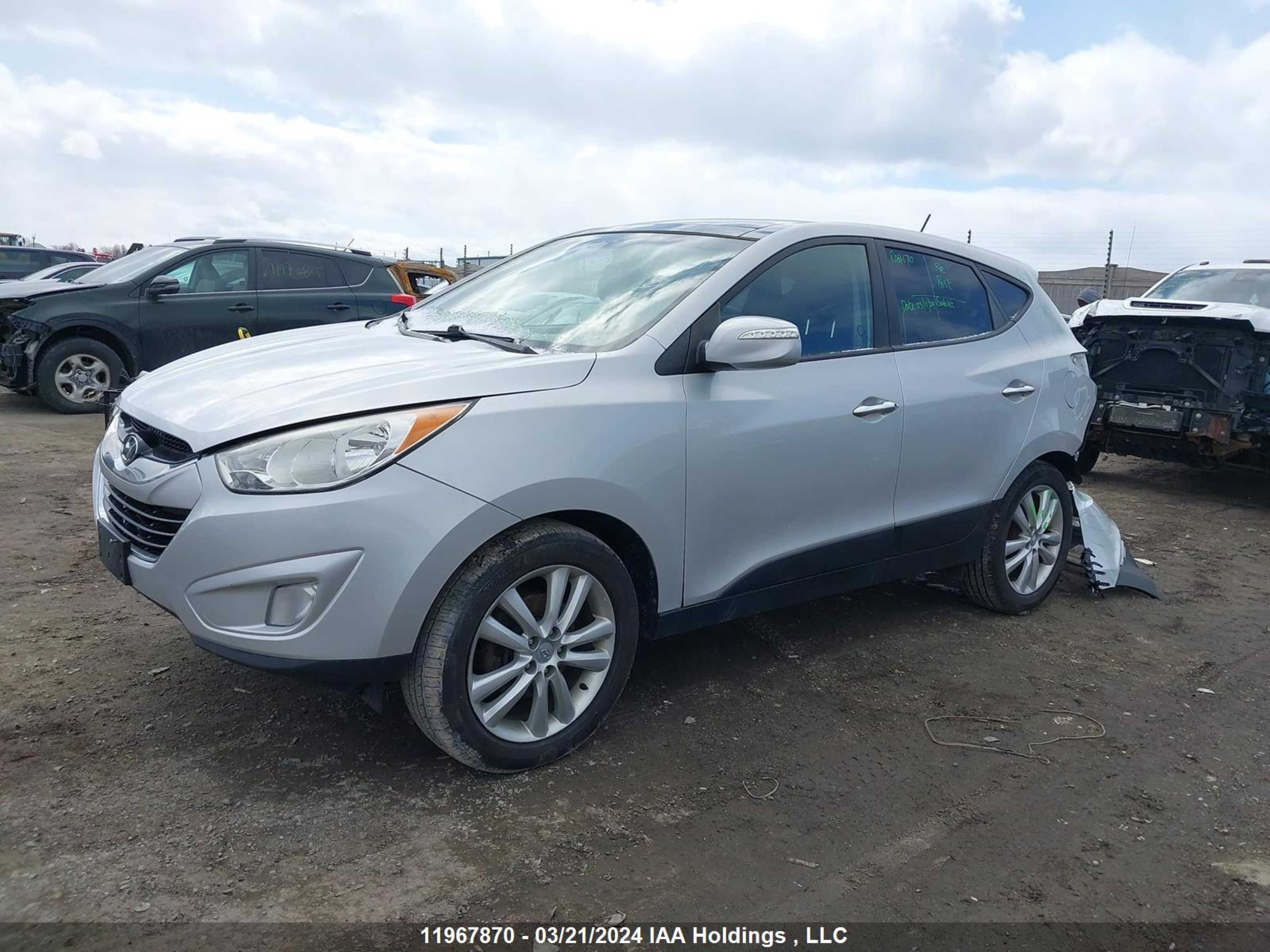 Photo 1 VIN: KM8JUCAC2DU635055 - HYUNDAI TUCSON 