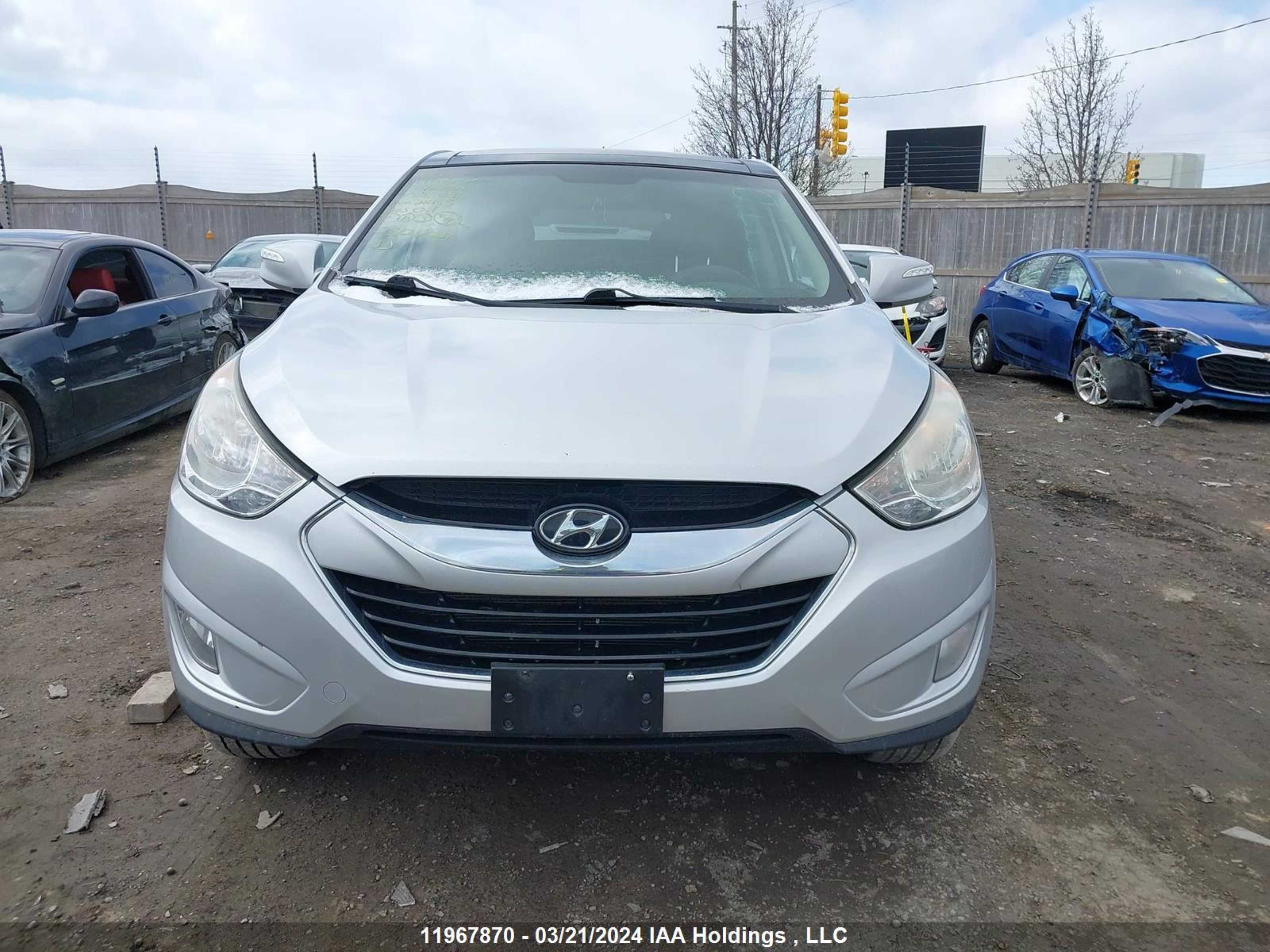 Photo 12 VIN: KM8JUCAC2DU635055 - HYUNDAI TUCSON 