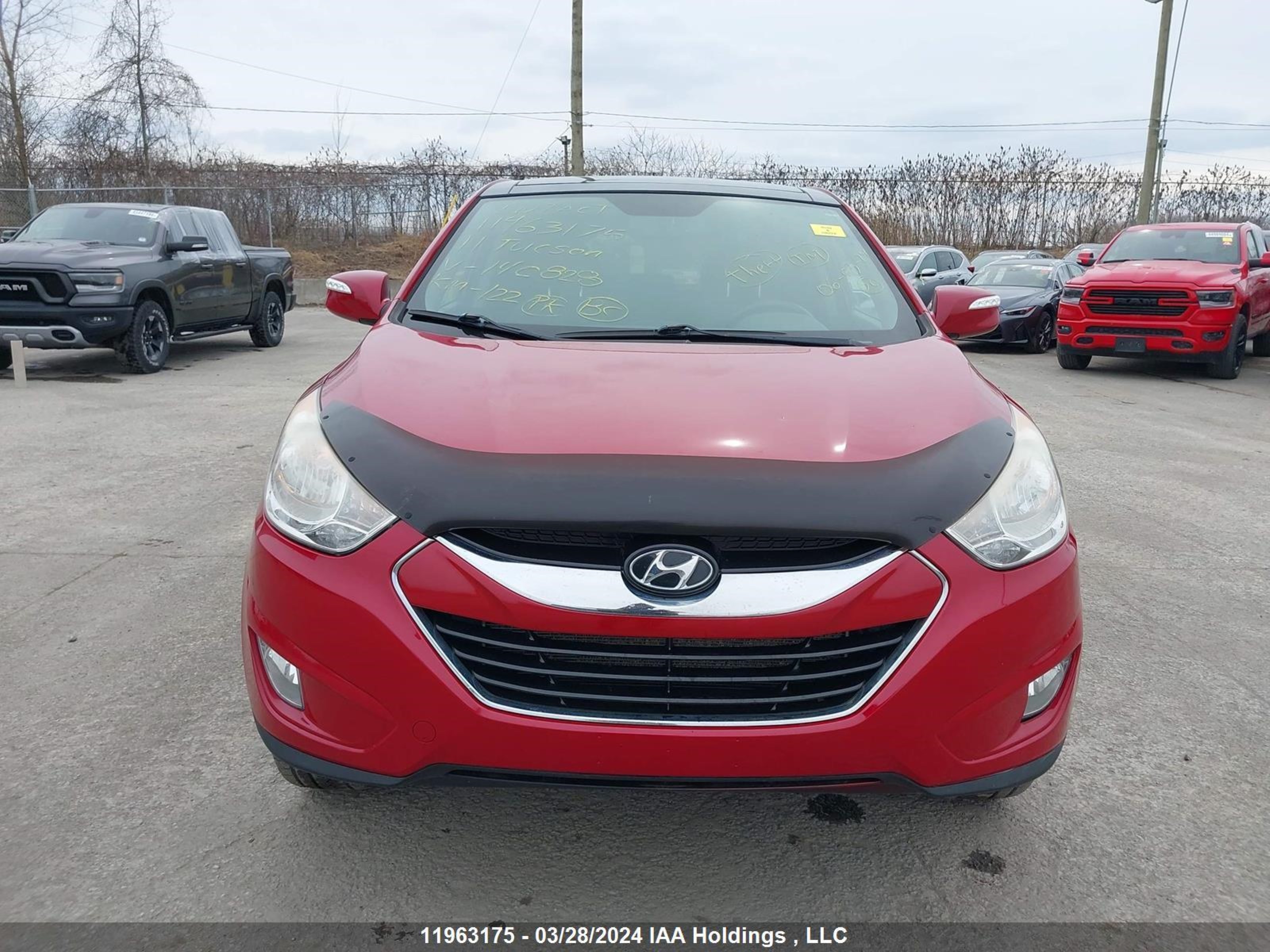 Photo 12 VIN: KM8JUCAC3BU140828 - HYUNDAI TUCSON 