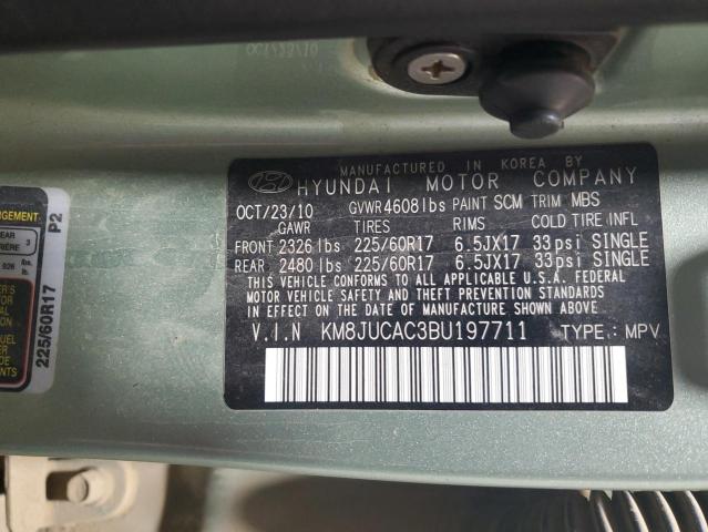 Photo 12 VIN: KM8JUCAC3BU197711 - HYUNDAI TUCSON GLS 