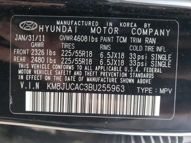 Photo 12 VIN: KM8JUCAC3BU255963 - HYUNDAI TUCSON GLS 