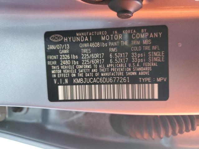 Photo 13 VIN: KM8JUCAC6DU677261 - HYUNDAI TUCSON 