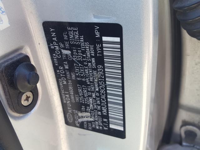 Photo 9 VIN: KM8JUCAC8CU512939 - HYUNDAI TUCSON GLS 