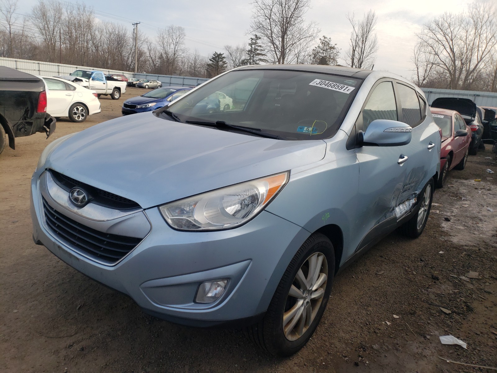 Photo 1 VIN: KM8JUCAC9AU056396 - HYUNDAI TUCSON GLS 