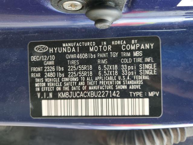 Photo 13 VIN: KM8JUCACXBU227142 - HYUNDAI TUCSON 