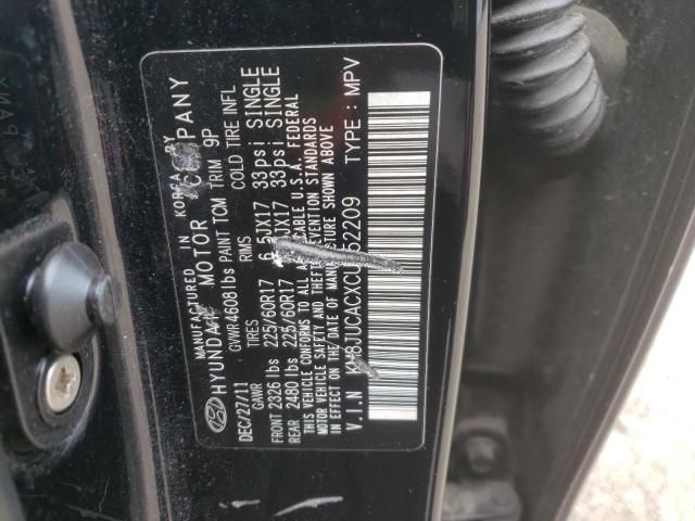 Photo 11 VIN: KM8JUCACXCU452209 - HYUNDAI TUCSON GLS 