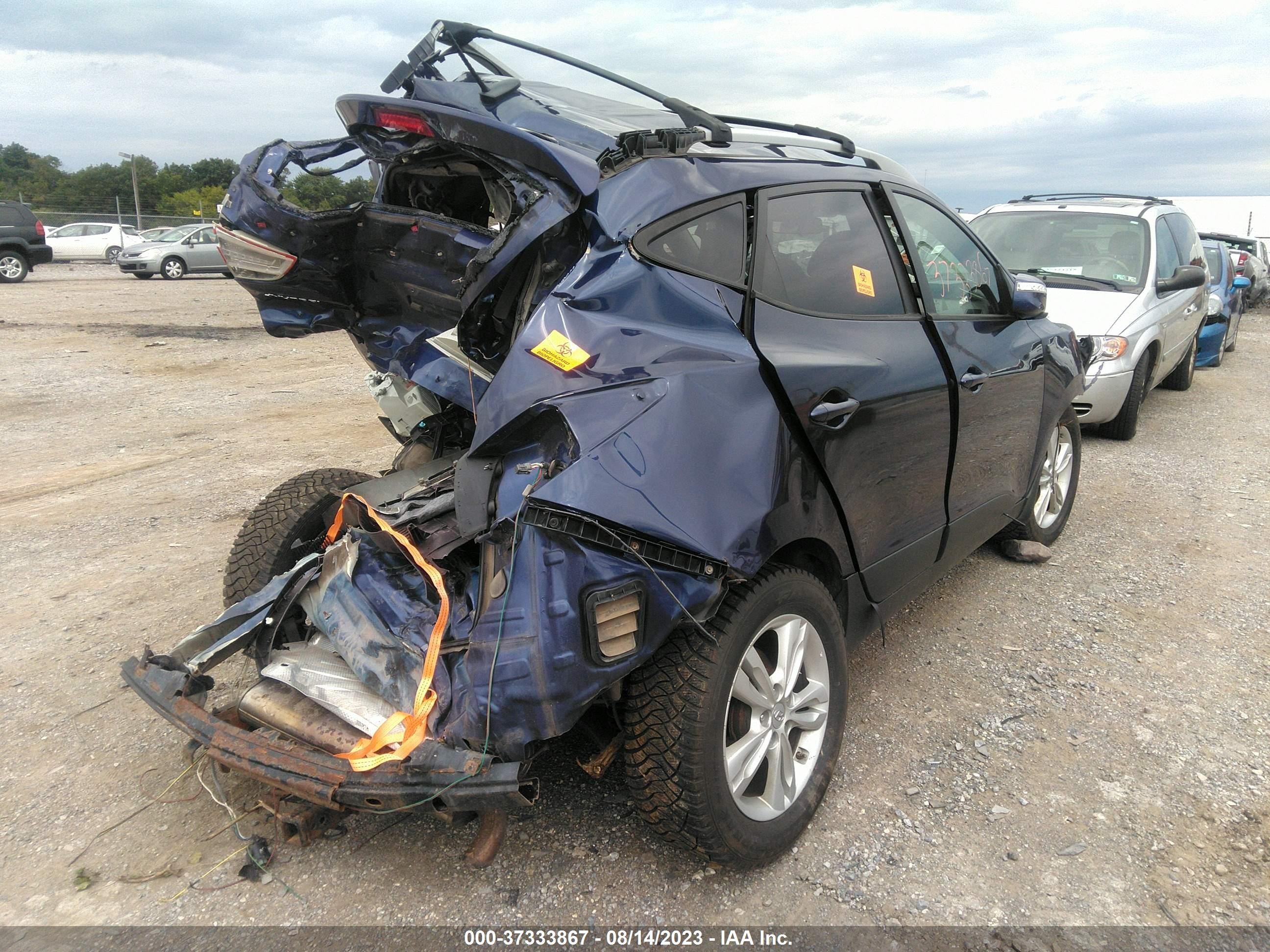 Photo 3 VIN: KM8JUCACXDU590575 - HYUNDAI TUCSON 