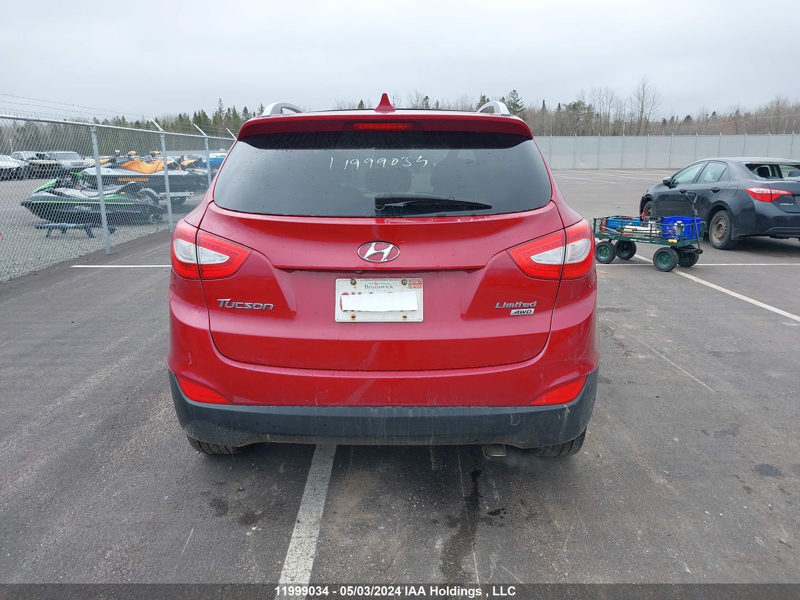 Photo 15 VIN: KM8JUCAG0EU839356 - HYUNDAI TUCSON 