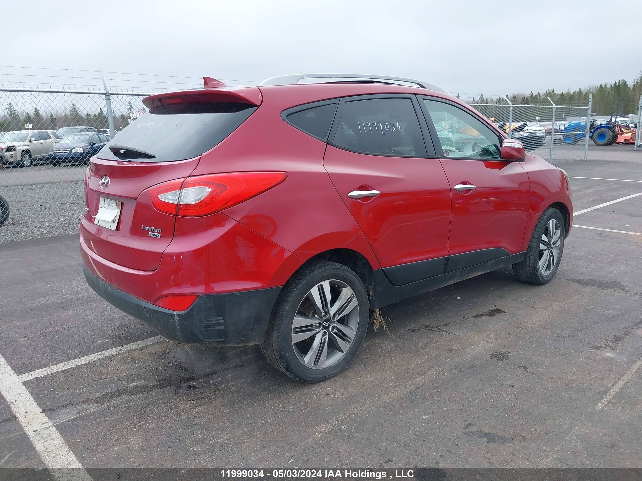 Photo 3 VIN: KM8JUCAG0EU839356 - HYUNDAI TUCSON 