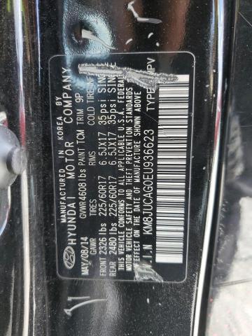 Photo 12 VIN: KM8JUCAG0EU936623 - HYUNDAI TUCSON GLS 