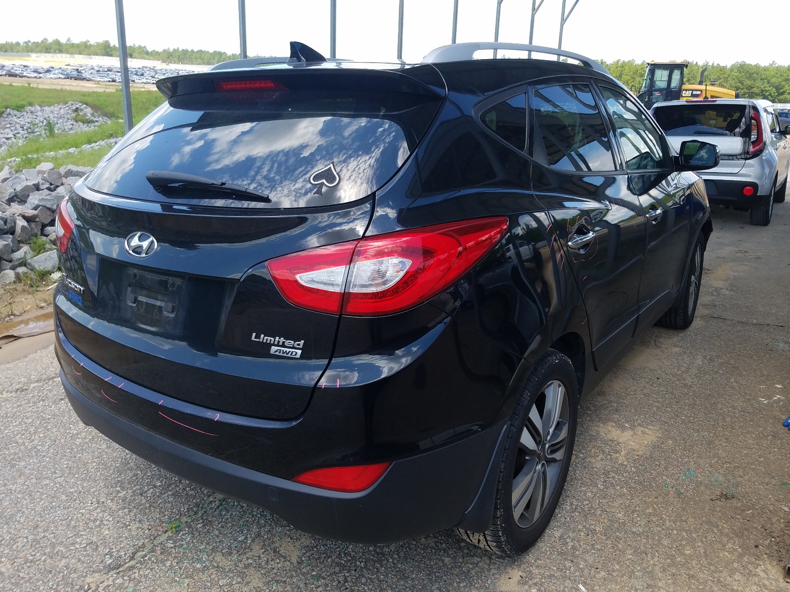 Photo 3 VIN: KM8JUCAG1EU949882 - HYUNDAI TUCSON GLS 