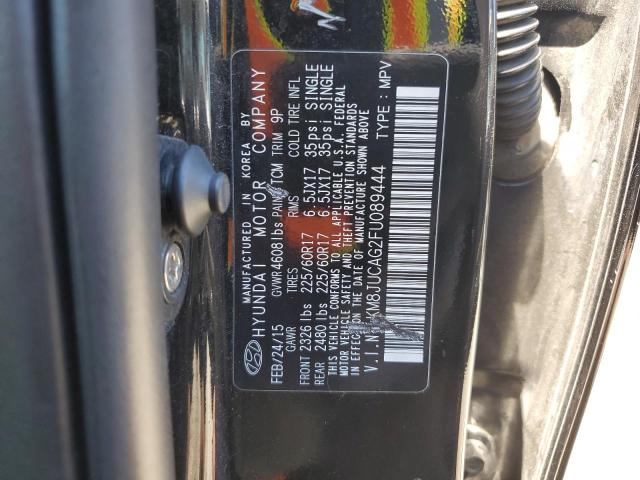 Photo 12 VIN: KM8JUCAG2FU089444 - HYUNDAI TUCSON LIM 