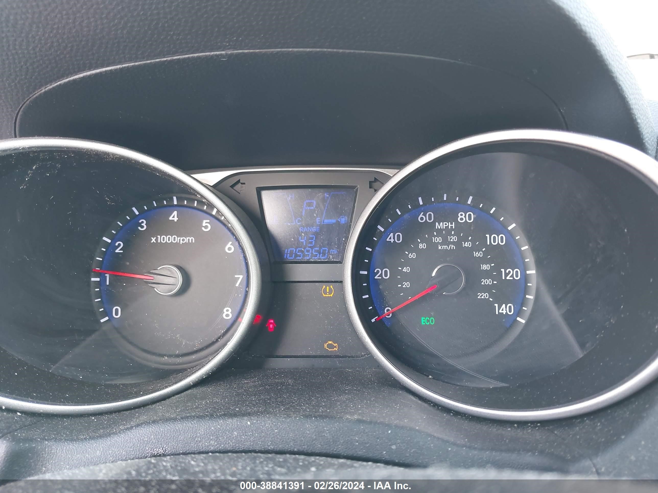 Photo 6 VIN: KM8JUCAG3EU846494 - HYUNDAI TUCSON 