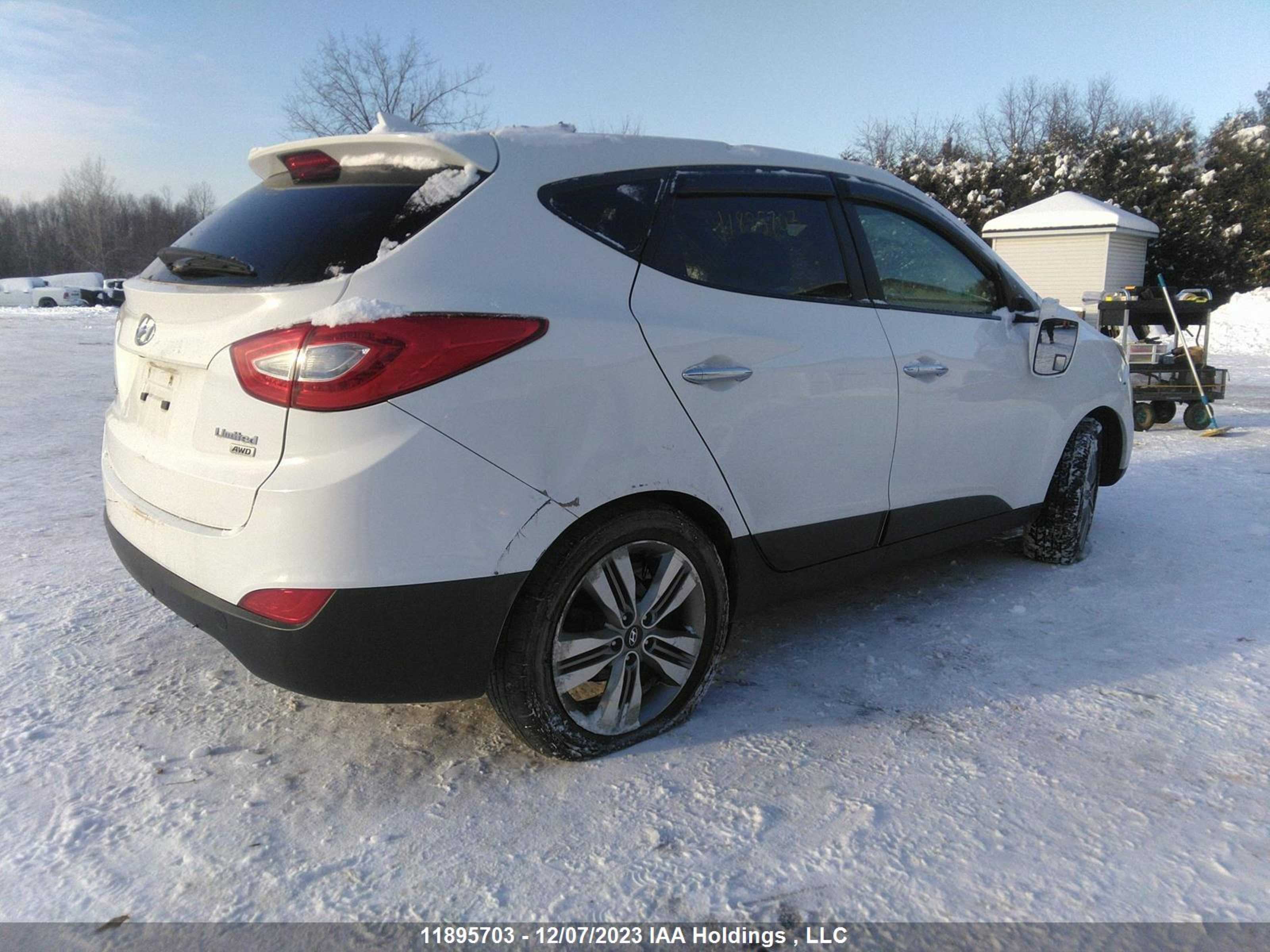 Photo 3 VIN: KM8JUCAG3FU982108 - HYUNDAI TUCSON 