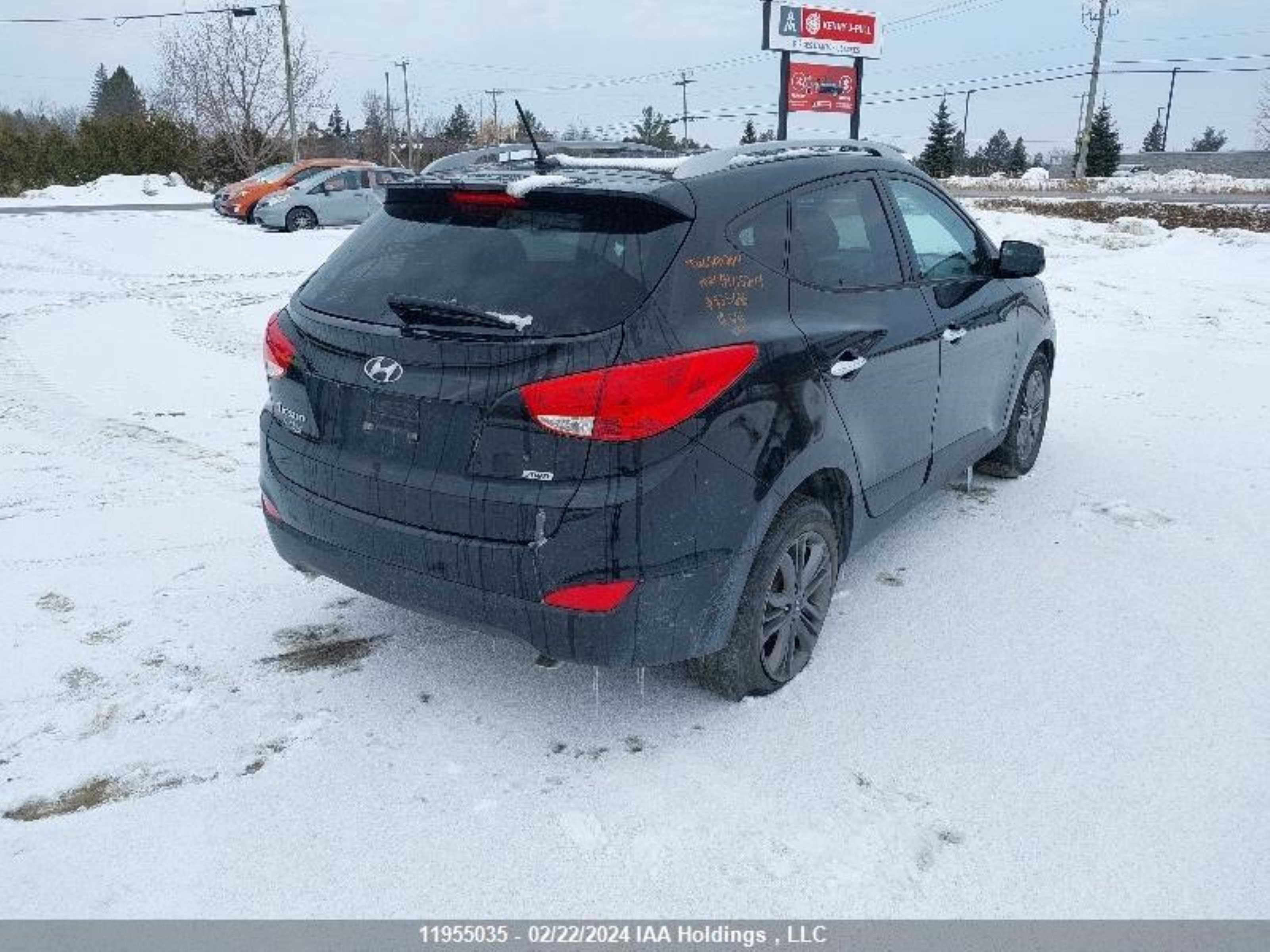 Photo 3 VIN: KM8JUCAG4EU835696 - HYUNDAI TUCSON 