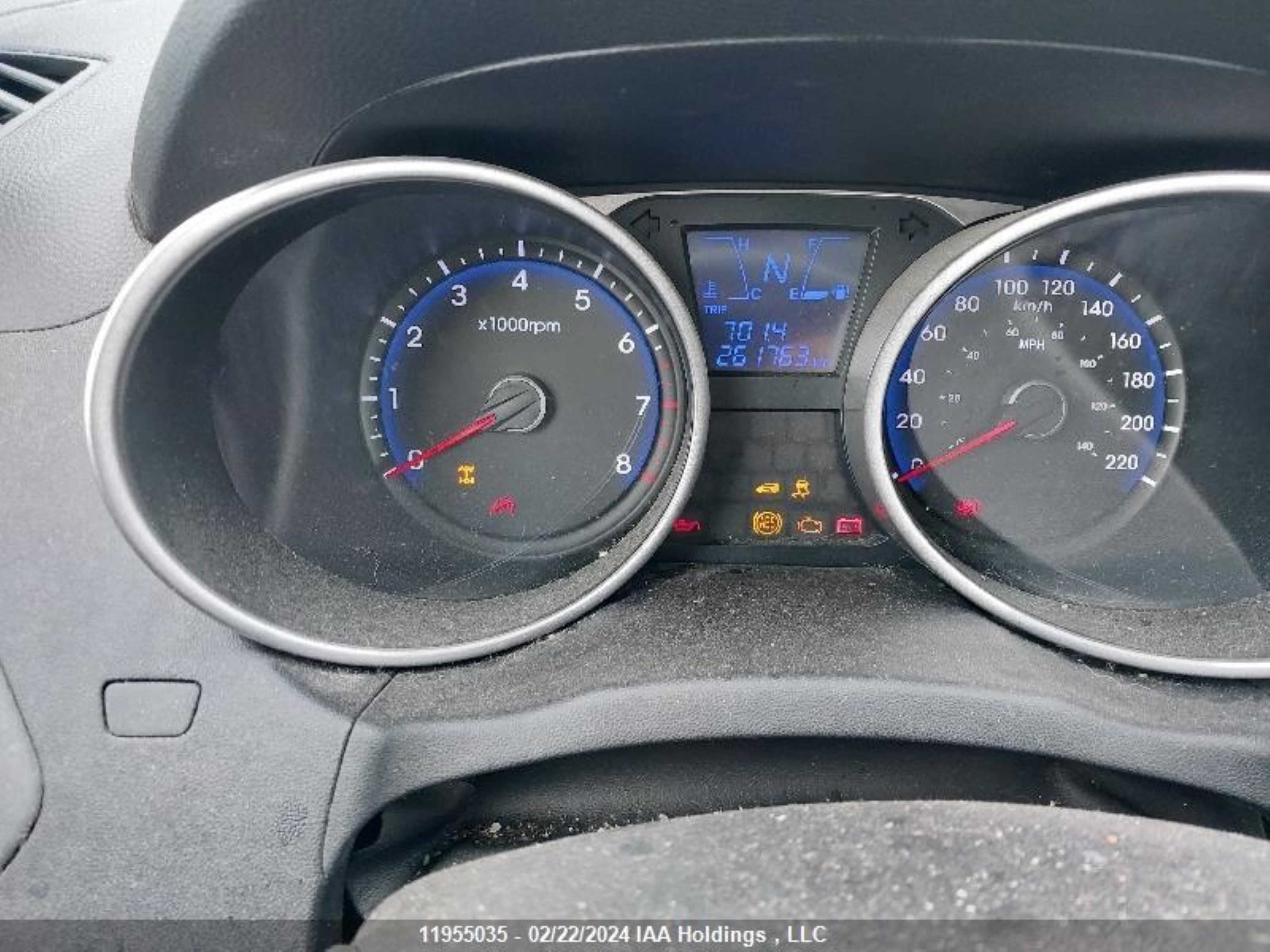 Photo 6 VIN: KM8JUCAG4EU835696 - HYUNDAI TUCSON 