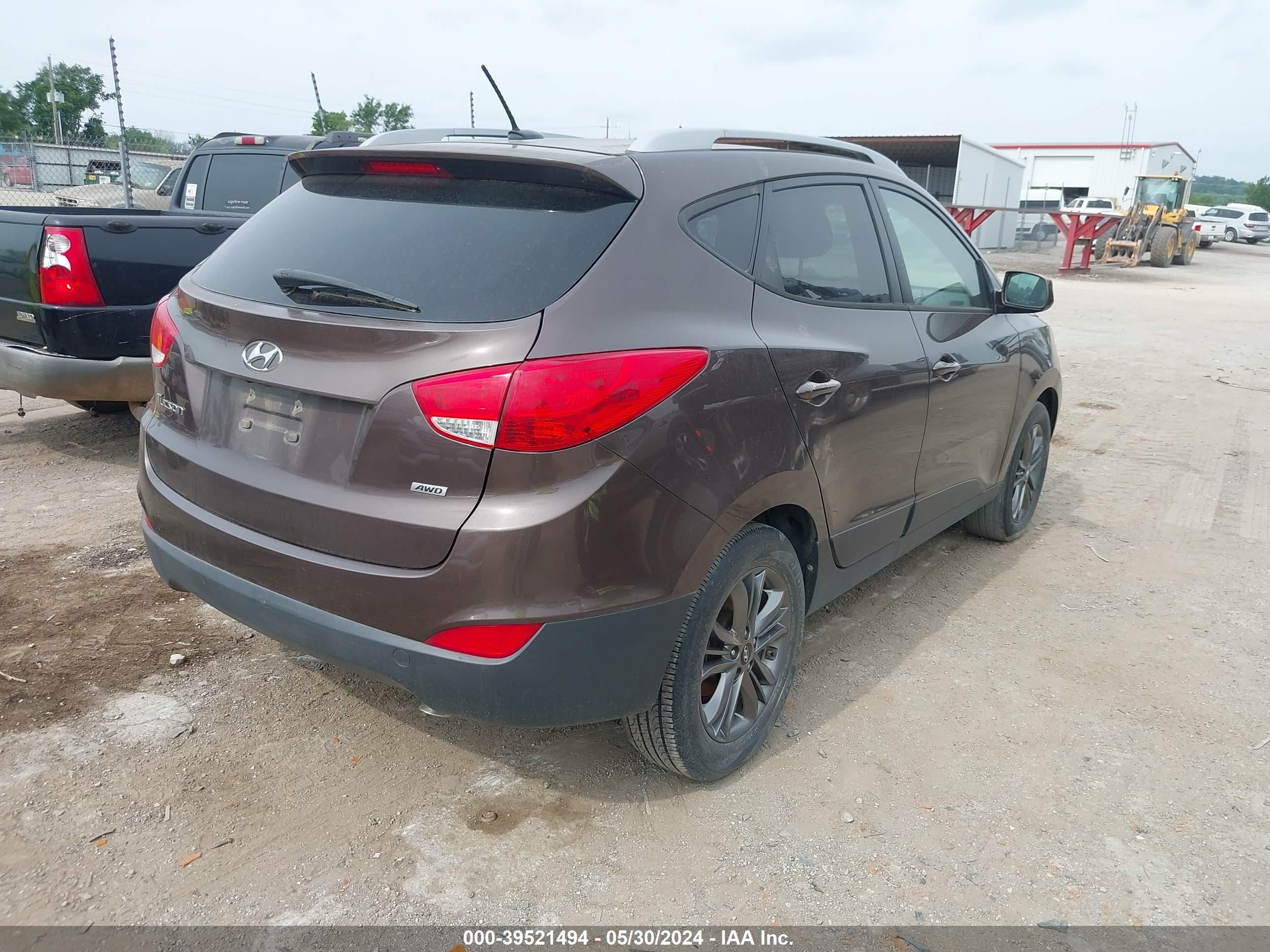 Photo 3 VIN: KM8JUCAG4EU914849 - HYUNDAI TUCSON 