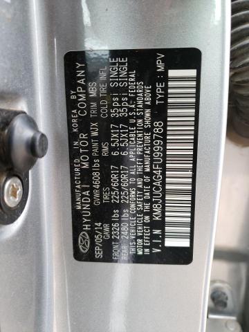 Photo 12 VIN: KM8JUCAG4FU999788 - HYUNDAI TUCSON LIM 