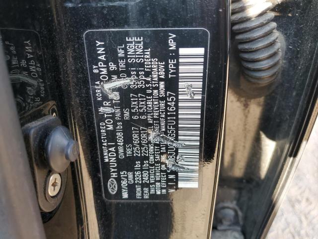 Photo 11 VIN: KM8JUCAG5FU116457 - HYUNDAI TUCSON 