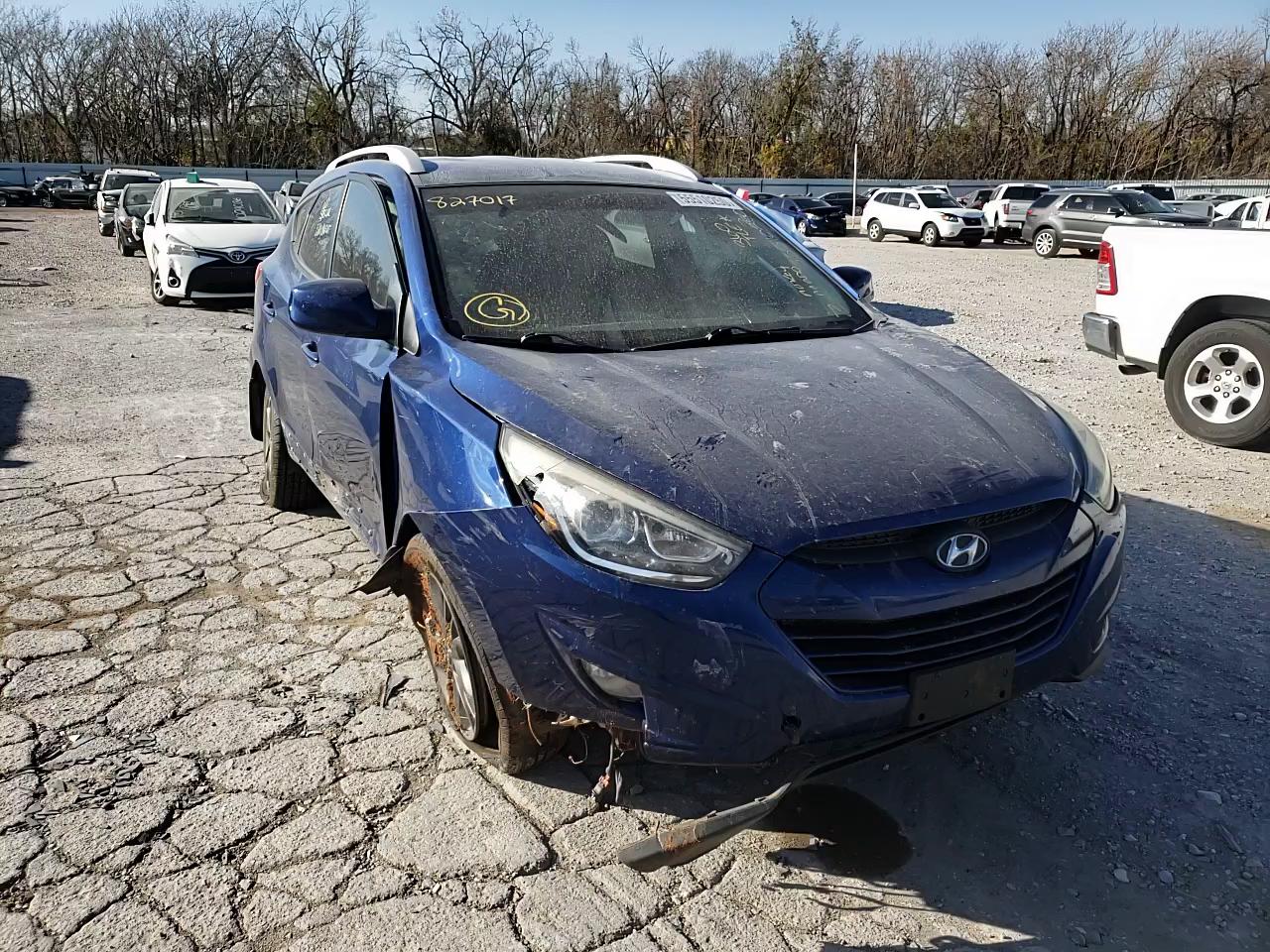 Photo 10 VIN: KM8JUCAG6EU827017 - HYUNDAI TUCSON GLS 