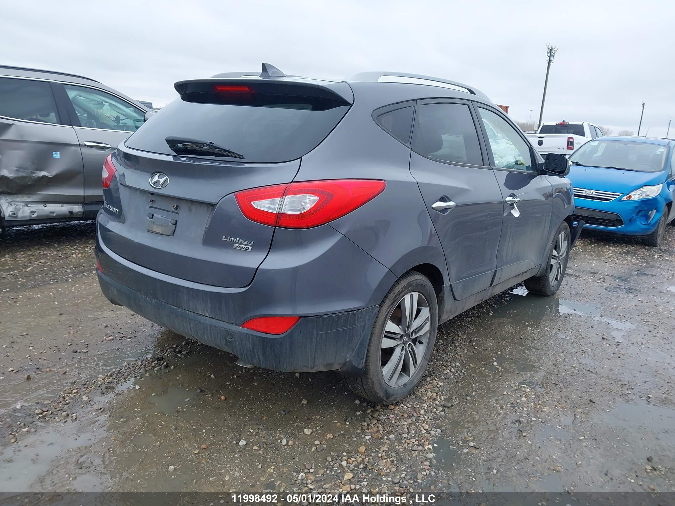 Photo 3 VIN: KM8JUCAG6EU885564 - HYUNDAI TUCSON 