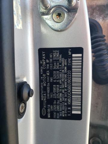 Photo 11 VIN: KM8JUCAG6EU902220 - HYUNDAI TUCSON GLS 