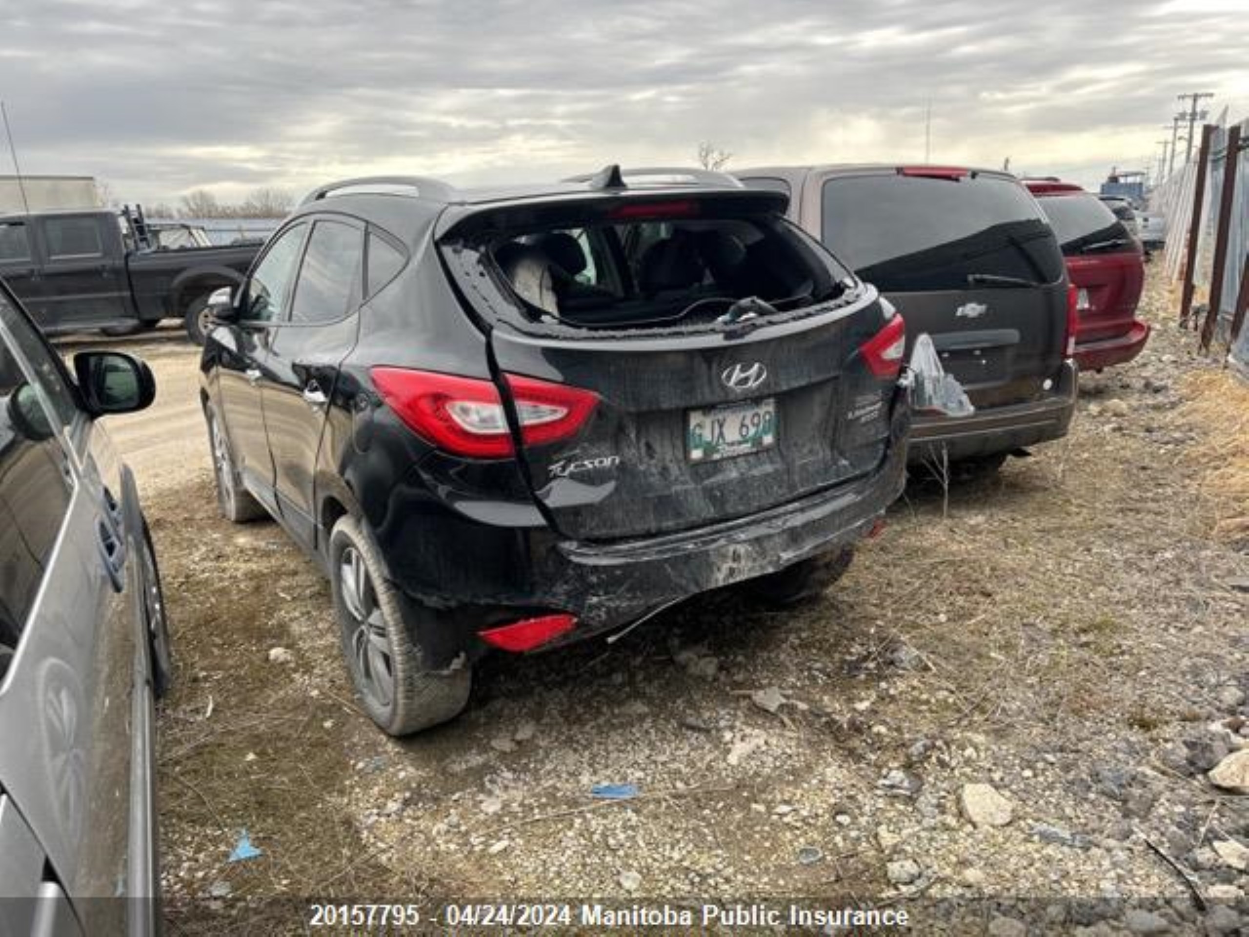 Photo 2 VIN: KM8JUCAG6FU040506 - HYUNDAI TUCSON 