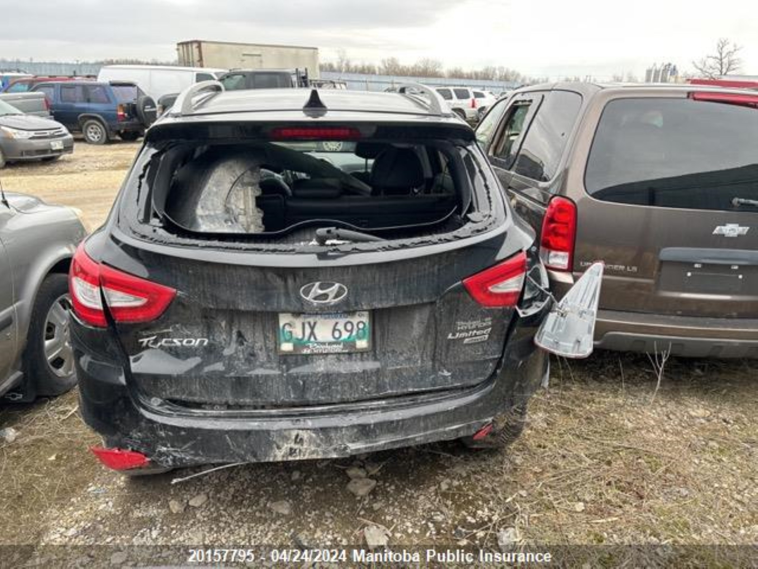 Photo 5 VIN: KM8JUCAG6FU040506 - HYUNDAI TUCSON 