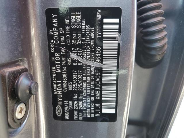 Photo 12 VIN: KM8JUCAG6FU996486 - HYUNDAI TUCSON LIM 