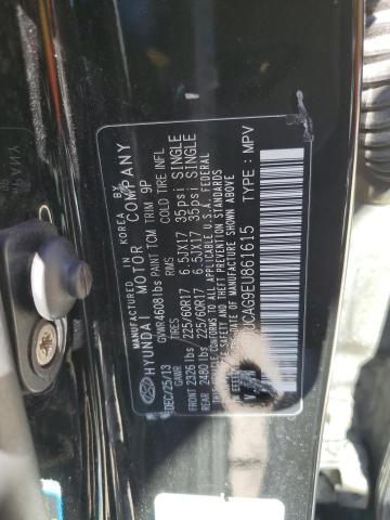 Photo 12 VIN: KM8JUCAG9EU861615 - HYUNDAI TUCSON 