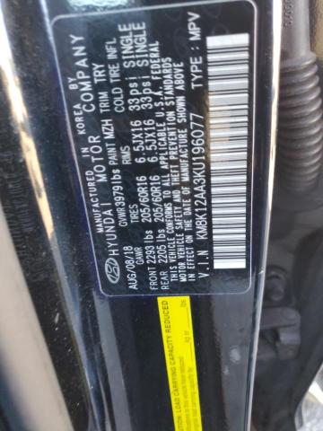 Photo 11 VIN: KM8K12AA3KU196077 - HYUNDAI KONA 