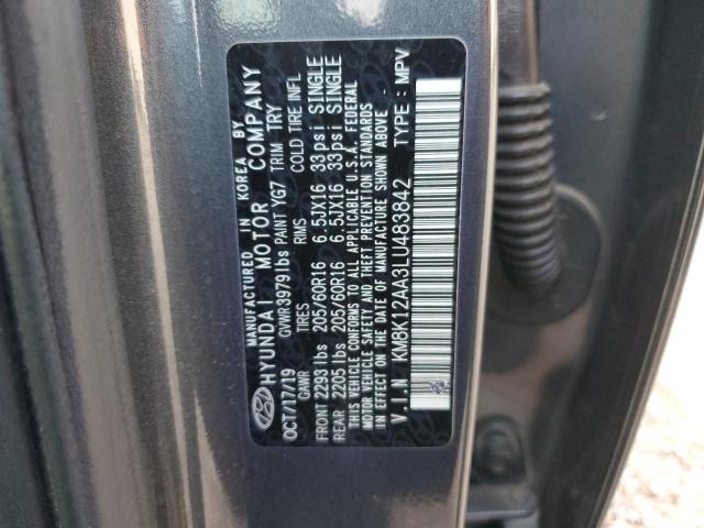 Photo 12 VIN: KM8K12AA3LU483842 - HYUNDAI KONA SE 