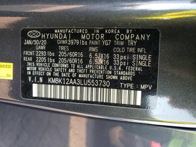 Photo 11 VIN: KM8K12AA3LU553730 - HYUNDAI KONA 