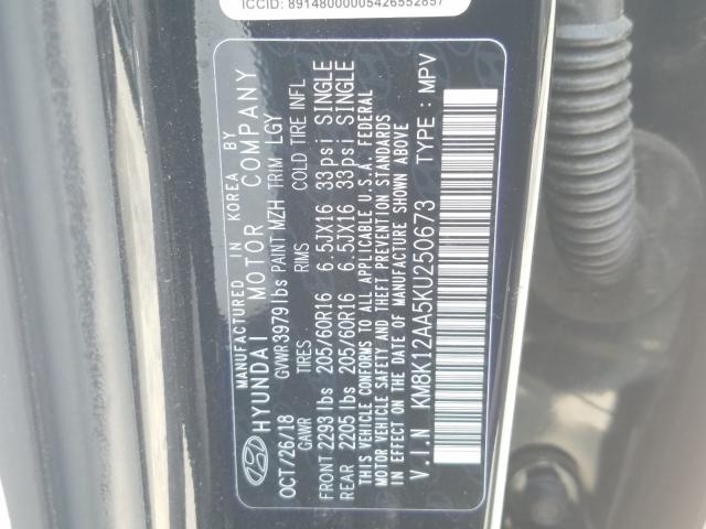 Photo 9 VIN: KM8K12AA5KU250673 - HYUNDAI KONA SE 