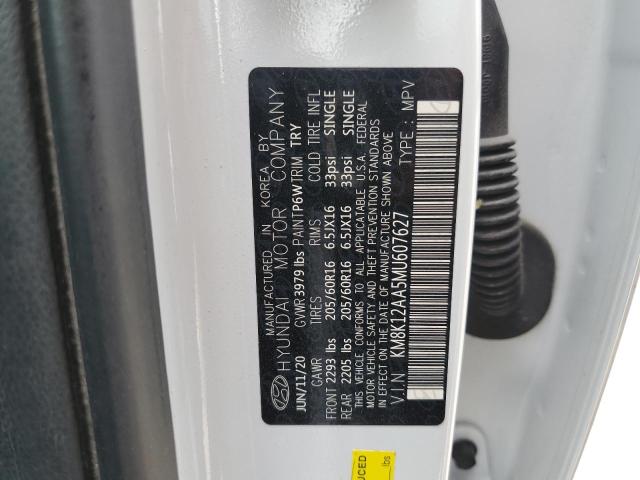 Photo 12 VIN: KM8K12AA5MU607627 - HYUNDAI KONA SE 