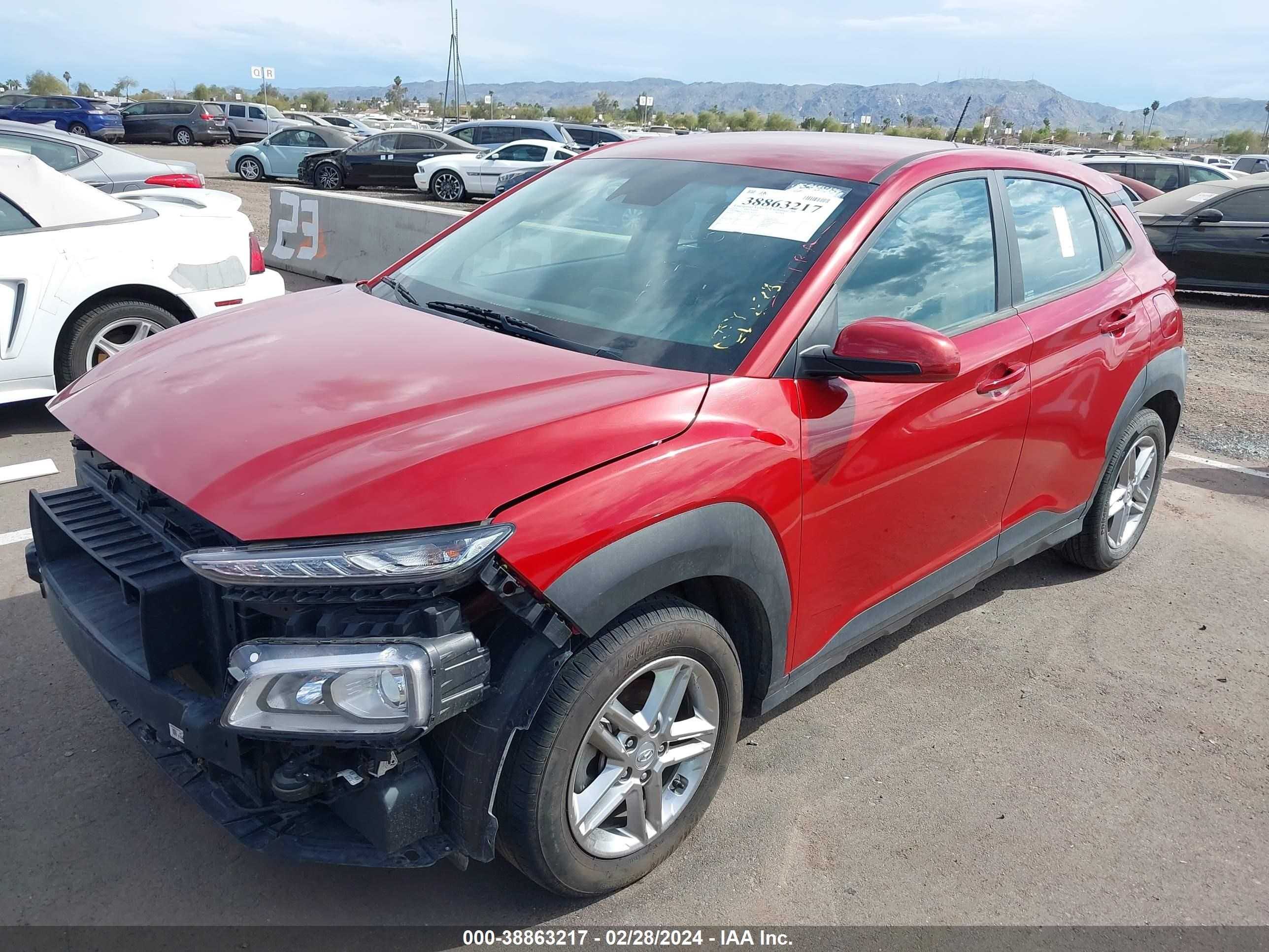 Photo 1 VIN: KM8K12AA5MU663745 - HYUNDAI KONA 