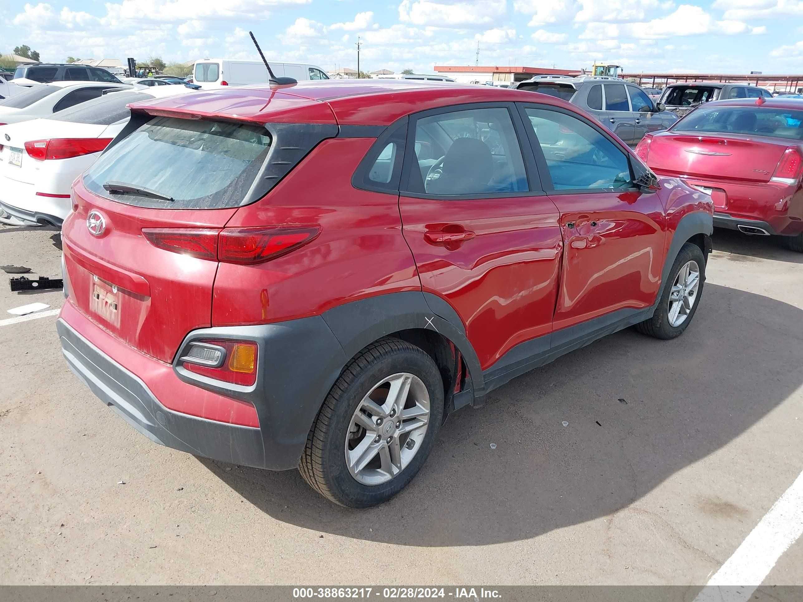 Photo 3 VIN: KM8K12AA5MU663745 - HYUNDAI KONA 