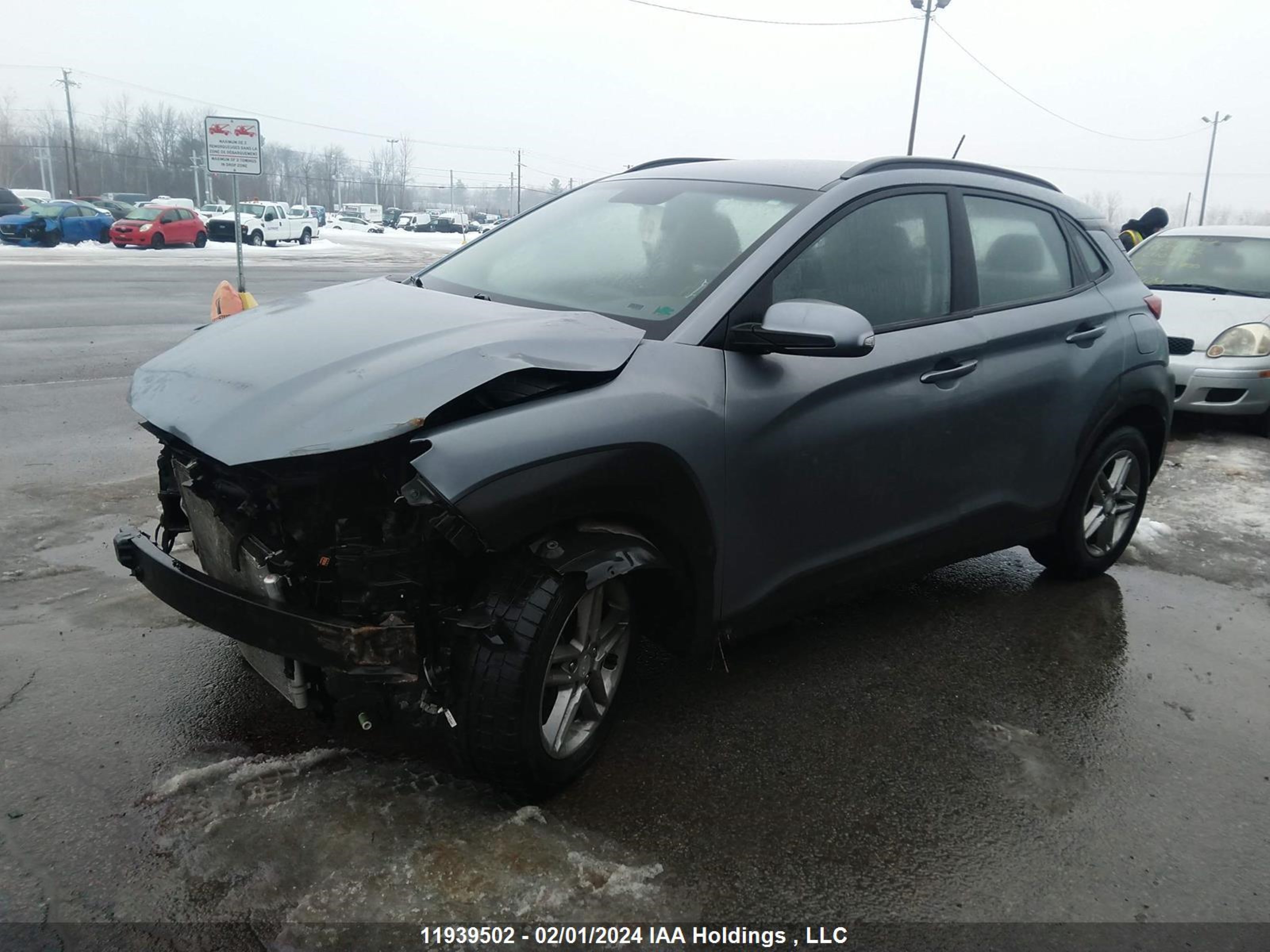 Photo 1 VIN: KM8K12AA6KU214832 - HYUNDAI KONA 