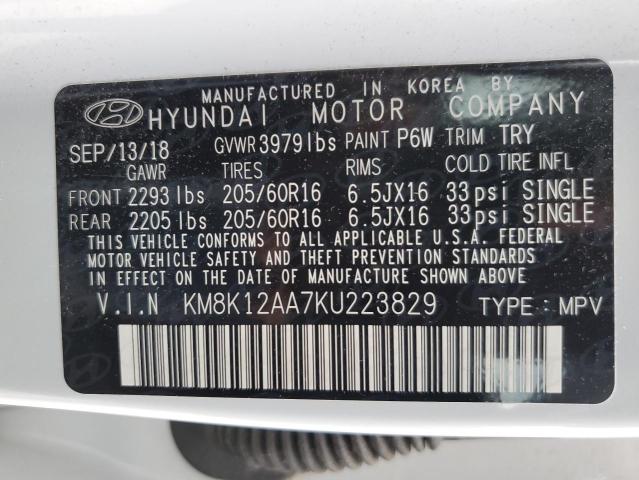 Photo 9 VIN: KM8K12AA7KU223829 - HYUNDAI KONA SE 