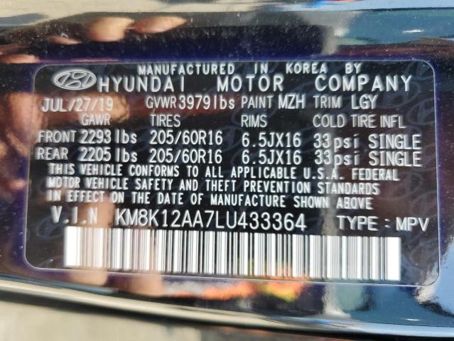 Photo 11 VIN: KM8K12AA7LU433364 - HYUNDAI KONA 