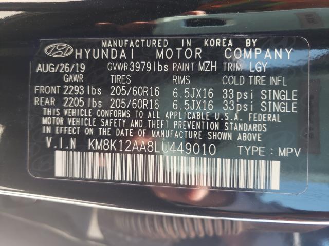 Photo 9 VIN: KM8K12AA8LU449010 - HYUNDAI KONA 