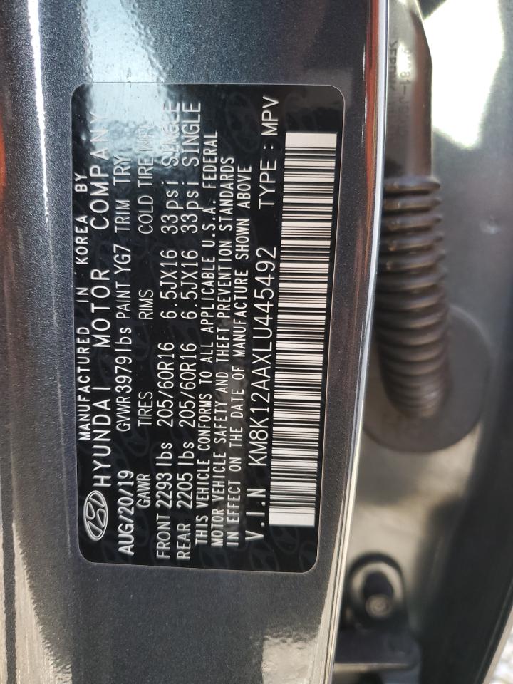 Photo 12 VIN: KM8K12AAXLU445492 - HYUNDAI KONA 