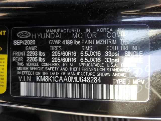 Photo 9 VIN: KM8K1CAA0MU648284 - HYUNDAI KONA SE 