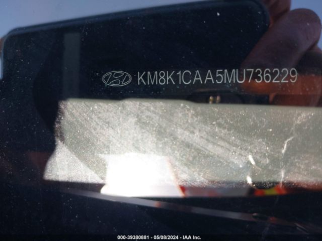 Photo 8 VIN: KM8K1CAA5MU736229 - HYUNDAI KONA 