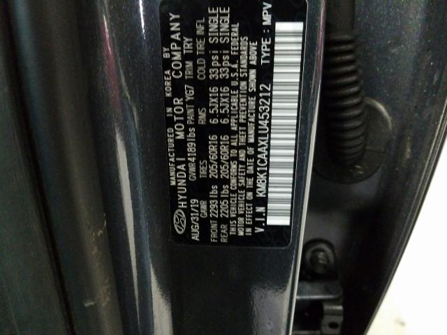 Photo 9 VIN: KM8K1CAAXLU453212 - HYUNDAI KONA SE 