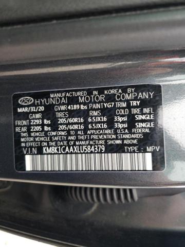 Photo 9 VIN: KM8K1CAAXLU584379 - HYUNDAI KONA SE 