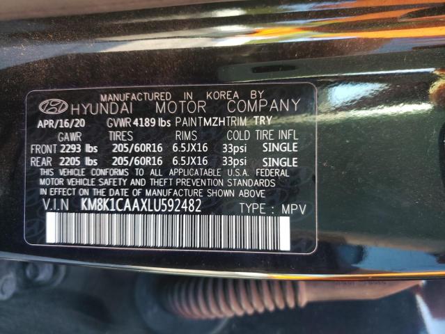 Photo 9 VIN: KM8K1CAAXLU592482 - HYUNDAI KONA SE 